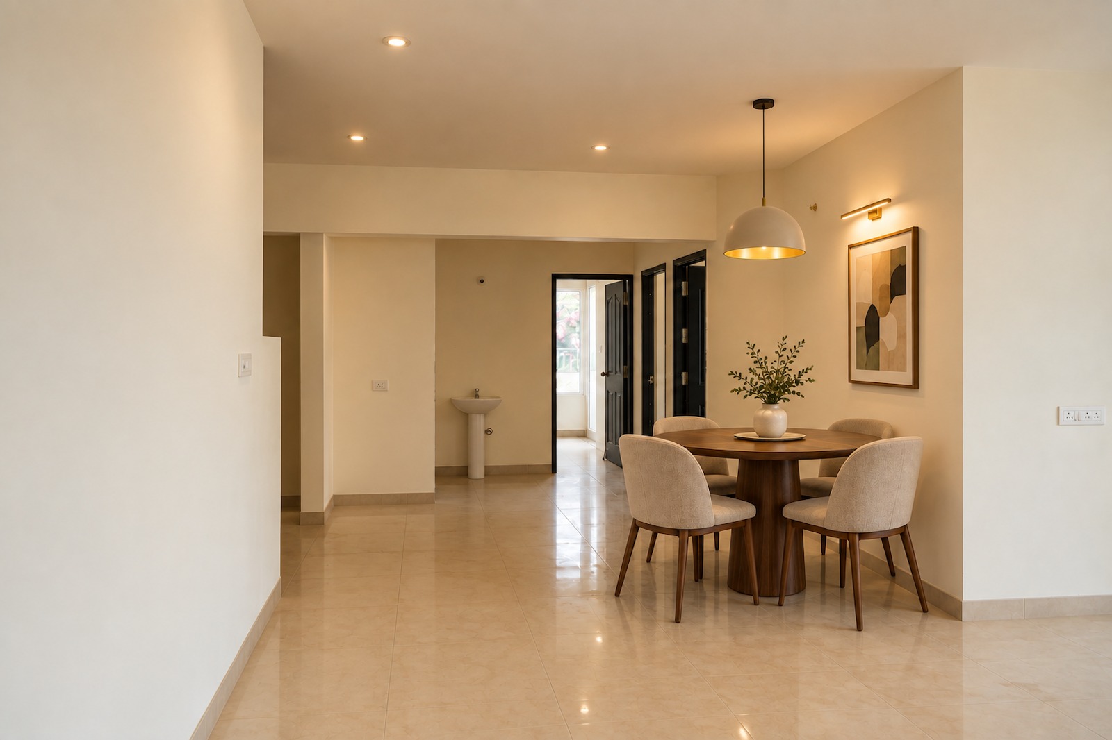 Krishna Mystiq — Open living space