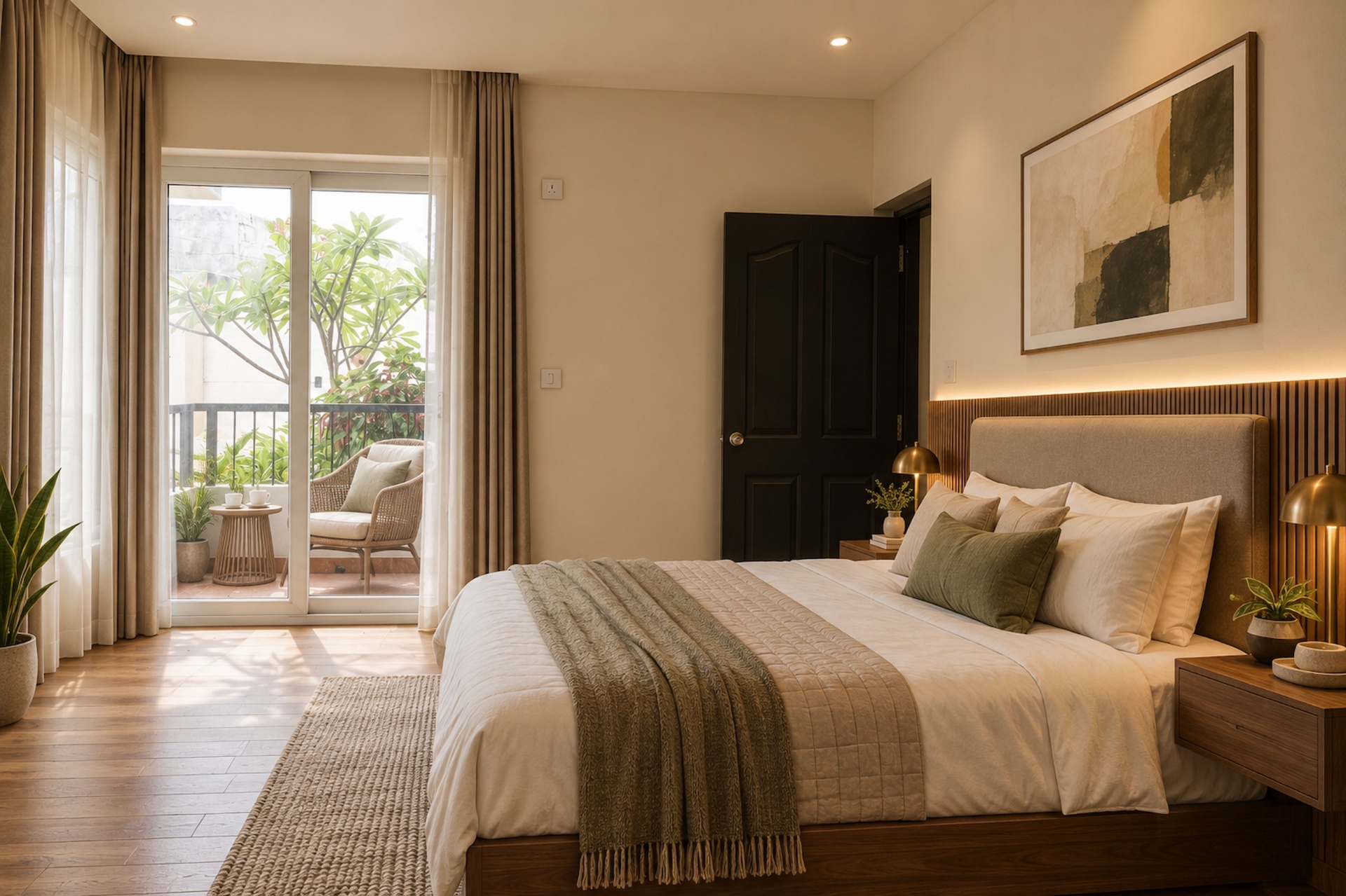 Krishna Mystiq — Master bedroom
